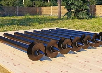 Винтовые сваи D 133, L 3000