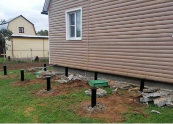 Винтовые сваи D 108, L 3500