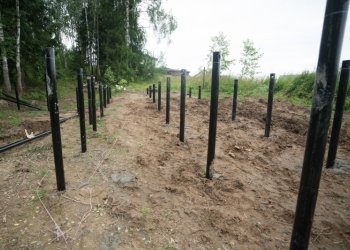 Винтовые сваи D 108, L 7500