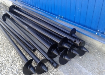 Винтовые сваи D 133, L 11000