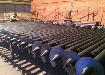 Винтовые сваи D 325, L 4000