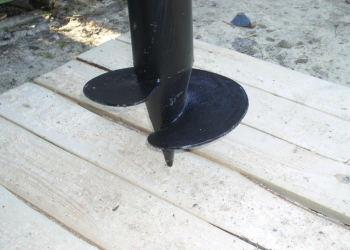 Винтовые сваи D 325, L 1800