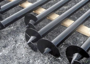 Винтовые сваи D 219, L 7500