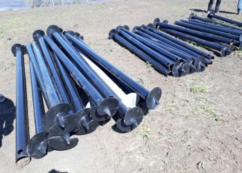 Винтовые сваи D 133, L 4000