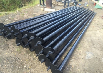 Винтовые сваи D 159, L 8500