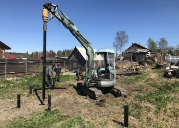 Винтовые сваи D 89, L 11000