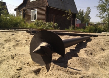 Винтовые сваи D 159, L 4500