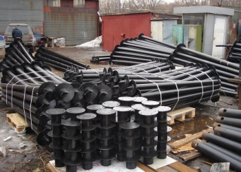 Винтовые сваи D 219, L 1900