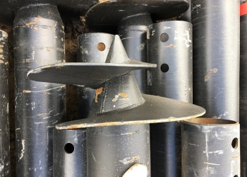 Винтовые сваи D 325, L 9500