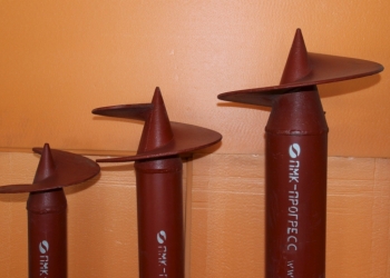 Винтовые сваи D 133, L 4000