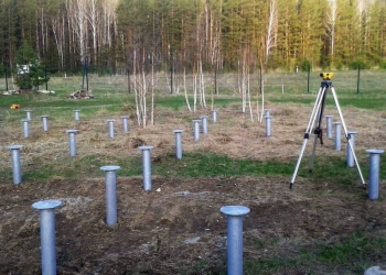 Винтовые сваи D 325, L 2500