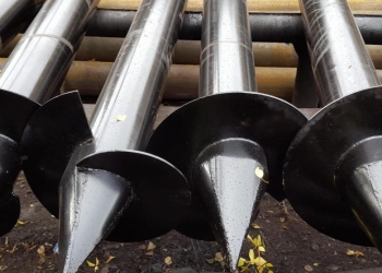 Винтовые сваи D 133, L 3800