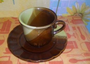 Чашка и блюдце