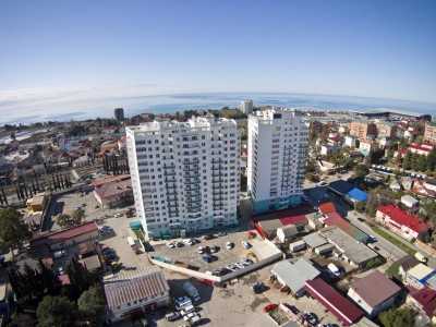 2-к квартира, ЖК Изумрудный Адлер