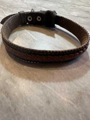 Ошейник для собак, кожа