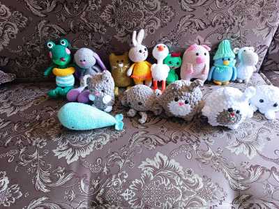 Вязаные игрушки