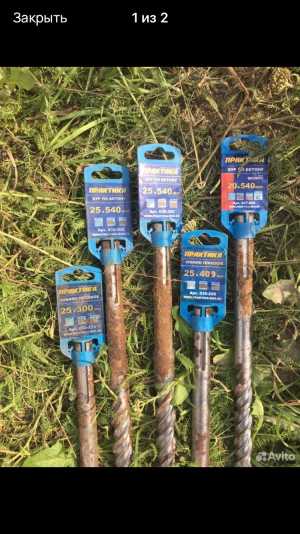 Буры по бетону