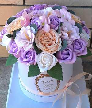 Букет из мыла