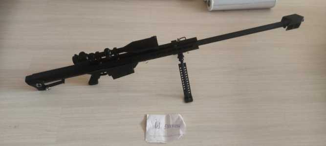 Snow Wolf Barrett M82A1