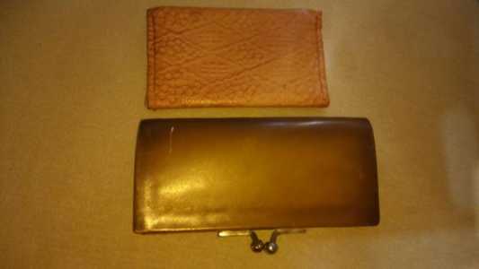 Кошельки СССР натуральная кожа