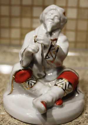 Статуэтка фарфор Башкир с кураем