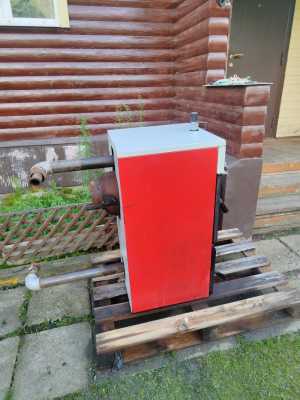 Котёл твердотопливный