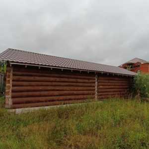 Сруб из бревна 30-33 см 6х12 м, разбор