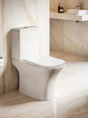 Унитаз компакт Cerutti SPA VETTORE CT7192 безободковый с микролифтом