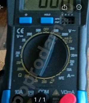 Тестер мультиметр