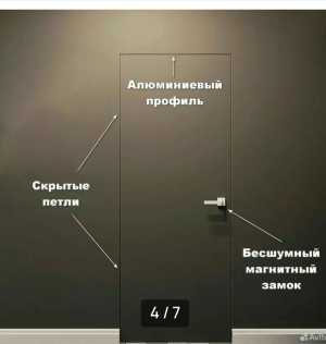 Дверь скрытого монтажа