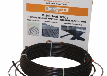 РАСПРОДАЖА!!! Греющий кабель Heat-pro MHT для обогрева кровли, стяжки пола