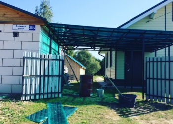 заборы, навесы, козырьки
