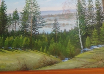 Головин .таежный пкйзаж