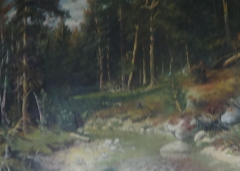 копия картины Шишкина.
