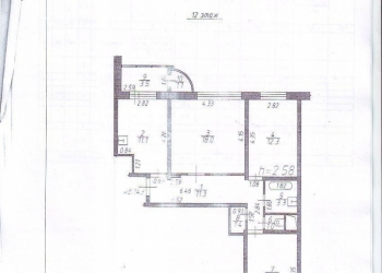 3-к квартира, 71 м2, 12/14 эт.