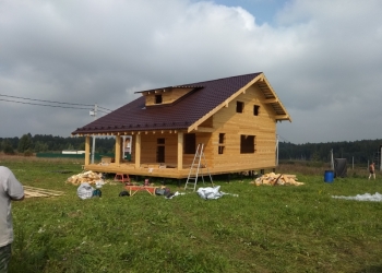 Дома и бани из бруса