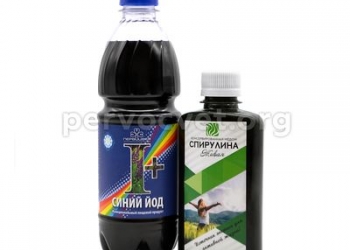 Спирулина "живая" консервированная медом 280гр.