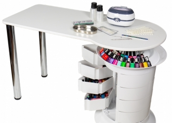 Маникюрный стол Giroco белый