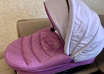 Универсальная коляска Rudis Sibis Natural 3 в 1 Light grey lilac