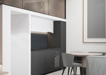 1-апартаменты-квартира, 24 м2, 1/4 эт.