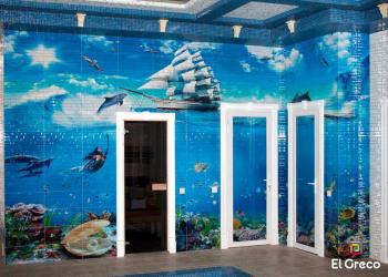 Печать на кафеле.