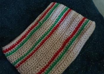 косметичка вязанная