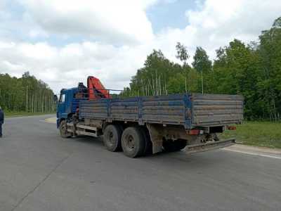 Автомобиль КАМАЗ 65117-N3 с КМУ