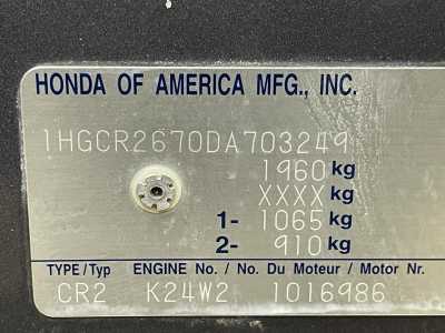 Honda Accord, 2013
