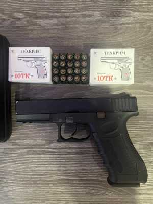 Продам охолощенный Fantom-СО Kurs Glock под патрон 10ТК