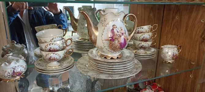 Чайный сервиз седой принц япония