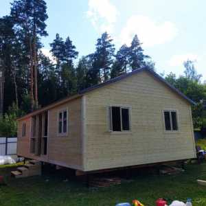 Домик для дачи 6х10 Зимний вариант