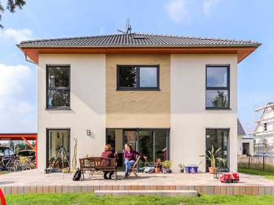 Штукатурный фасад с утеплением. Фасады домов