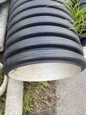 Трубы двухслойные гофрированные SN8 400