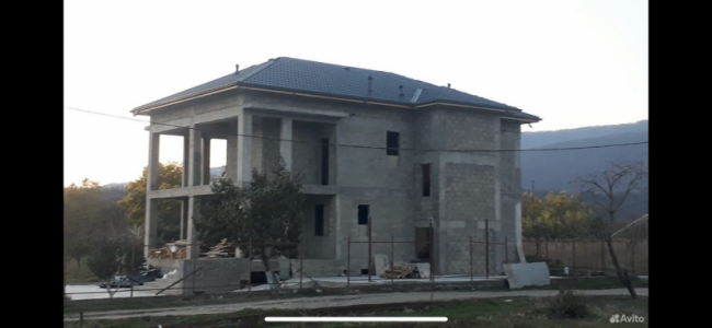 Продается новый дом в Абхазии, г. Сухум